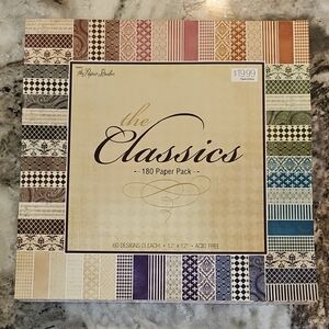 The Paper Studio Classics Paper Pack - Multicolor. 180 Paper Pack.